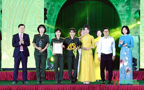 Báo Quân đội nhân dân giành giải B Giải Báo chí về phát triển văn hóa và xây dựng người Hà Nội thanh lịch, văn minh lần thứ V - năm 2022 